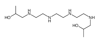 4,7,10,13-tetraazahexadecane-2,15-diol structure