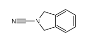 1,3-dihydroisoindole-2-carbonitrile结构式