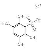 Benzenesulfonic acid, 2,3,5,6-tetramethyl-, sodium salt(1:1) Structure