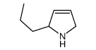 2-propyl-2,5-dihydro-1H-pyrrole结构式