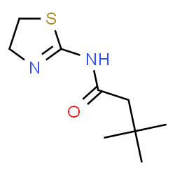 Butanamide,N-(4,5-dihydro-2-thiazolyl)-3,3-dimethyl- structure