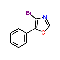 4-Bromo-5-phenyloxazole Structure