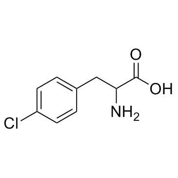 DL-4-Chlorophenylalanine Structure