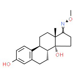 3,14-Dihydroxyestra-1,3,5(10)-trien-17-one O-methyl oxime picture