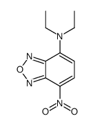 N,N-diethyl-4-nitro-2,1,3-benzoxadiazol-7-amine结构式