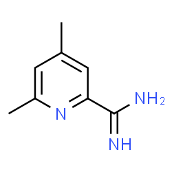 2-Pyridinecarboximidamide,4,6-dimethyl-(9CI) structure
