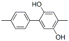 4,4'-Dimethylbiphenyl-2,5-diol结构式