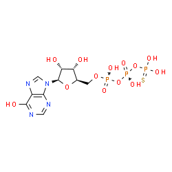 inosine 5'-(3-thiotriphosphate) Structure