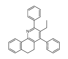 3-Ethyl-2,4-diphenyl-5,6-dihydrobenzo[h]quinoline Structure