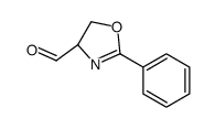 (4S)-2-phenyl-4,5-dihydro-1,3-oxazole-4-carbaldehyde结构式