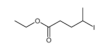 ethyl γ-iodovalerate Structure