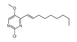 2-chloro-5-methoxy-4-non-1-enylpyrimidine Structure