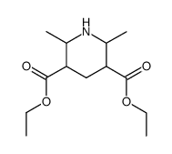 diethyl 2,6-dimethylpiperidine-3,5-dicarboxylate Structure