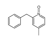 2-benzyl-4-methylpyridine 1-oxide Structure