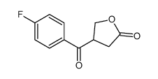 4-(4-fluorobenzoyl)oxolan-2-one结构式