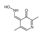 4-[(hydroxyamino)methylidene]-2,5-dimethylpyridin-3-one结构式