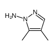 1H-Pyrazol-1-amine,4,5-dimethyl-(9CI)结构式