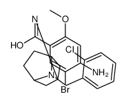 4-amino-5-bromo-N-[8-[(2-chlorophenyl)methyl]-8-azabicyclo[3.2.1]octan-3-yl]-2-methoxybenzamide Structure