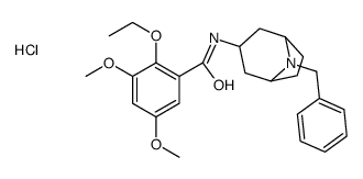 N-(8-benzyl-8-azabicyclo[3.2.1]octan-3-yl)-2-ethoxy-3,5-dimethoxybenzamide,hydrochloride Structure