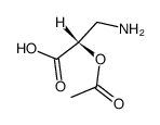 O-Acetyl-(S)-isoserine结构式