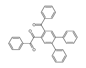 2-Benzoyl-4,5-diphenyl-benzil结构式