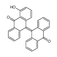 1-hydroxy-10-(10-oxoanthracen-9-ylidene)anthracen-9-one Structure