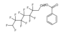 benzoic acid,2,2,3,3,4,4,5,5,6,6,7,7-dodecafluoroheptan-1-ol Structure