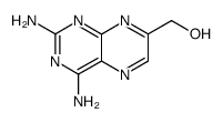 (2,4-diamino-pteridin-7-yl)-methanol结构式