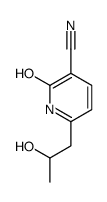 6-(2-hydroxypropyl)-2-oxo-1H-pyridine-3-carbonitrile Structure