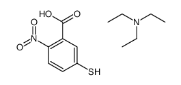 N,N-diethylethanamine,2-nitro-5-sulfanylbenzoic acid结构式