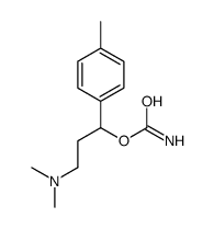 [3-(dimethylamino)-1-(4-methylphenyl)propyl] carbamate结构式