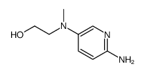 2-[(6-Aminopyridin-3-yl)(Methyl)amino]ethan-1-ol结构式