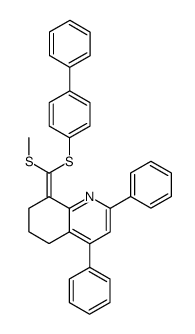 8--2,4-diphenyl-5,6,7,8-tetrahydroquinoline Structure