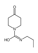 4-oxo-N-propylpiperidine-1-carboxamide结构式