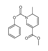 5-O-methyl 1-O-phenyl 2-methyl-2H-pyridine-1,5-dicarboxylate结构式