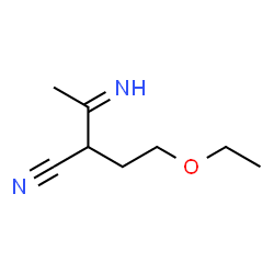 Butyronitrile,2-acetimidoyl-4-ethoxy- (7CI)结构式