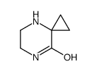 4,7-二氮杂螺[2.5]辛-8-酮结构式