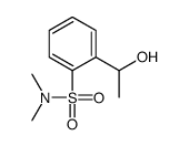 2-(1-hydroxyethyl)-N,N-dimethylbenzenesulfonamide结构式