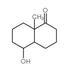 1(2H)-Naphthalenone, octahydro-5-hydroxy-8a-methyl- picture