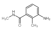 3-Amino-N,2-dimethylbenzamide Structure