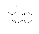 2-methyl-4-phenylpent-3-enal Structure