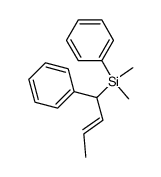 (+/-)-(E)-1-(dimethylphenylsilyl)-1-phenyl-2-butene结构式