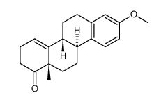 3-methoxy-D-homoestra-1,3,5(10),14-tetraen-17a-one结构式