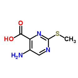 2-(甲硫基)-5-氨基嘧啶-4-甲酸图片