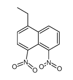 1-ethyl-4,5-dinitro-naphthalene Structure