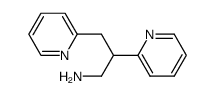 2,3-dipyridin-2-ylpropan-1-amine结构式