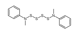 bis(methylphenylamino)tetrasulfane结构式