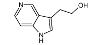 2-(1H-pyrrolo[3,2-c]pyridin-3-yl)ethanol结构式