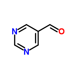5-Pyrimidinecarbaldehyde Structure