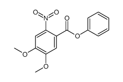 Phenyl4,5-dimethoxy-2-nitrobenzoate picture